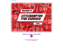 Tablet Screenshot of littlehamptontyres.co.uk